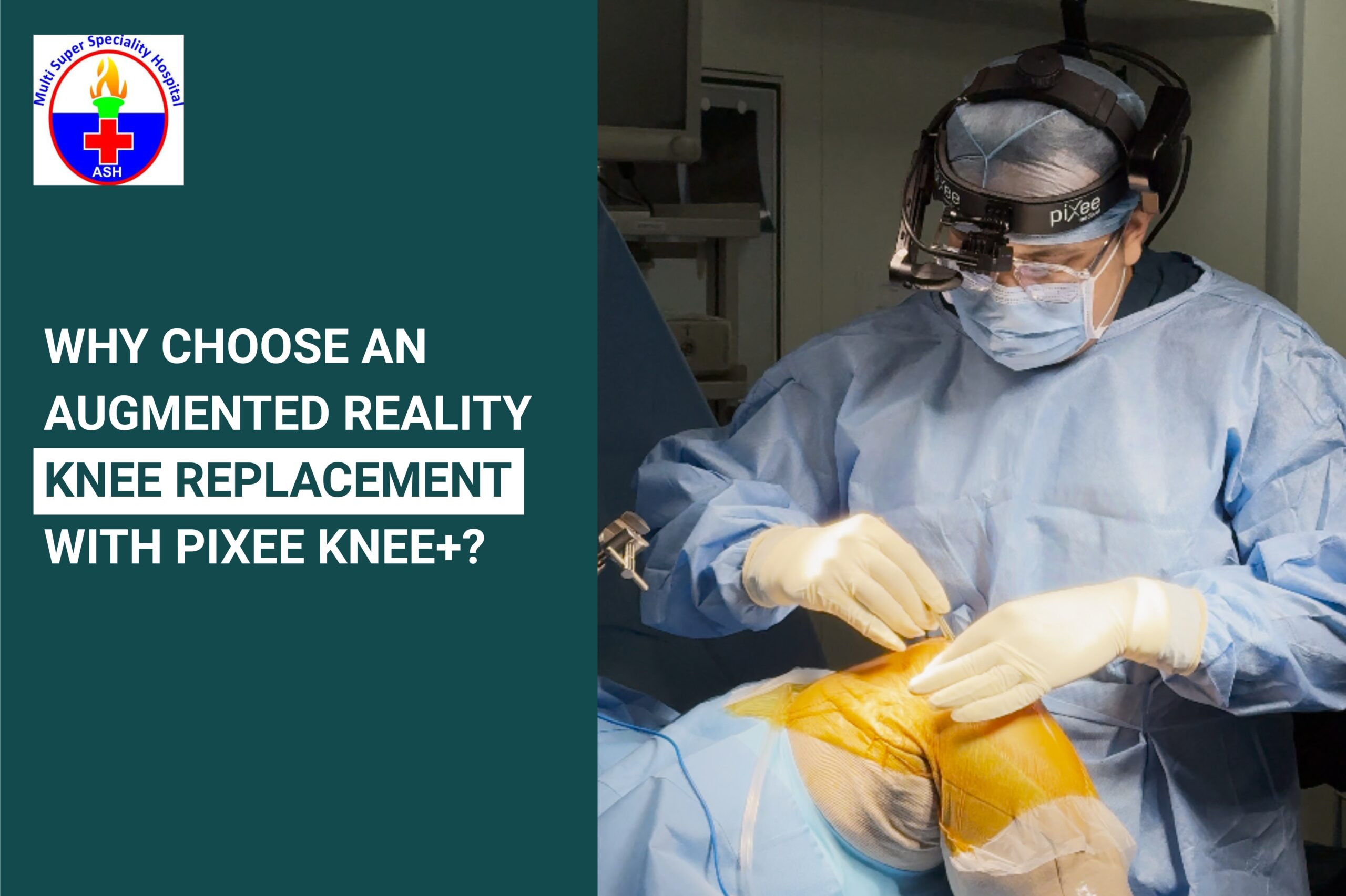 Why Choose an Augmented Reality Knee Replacement With Pixee Knee+?