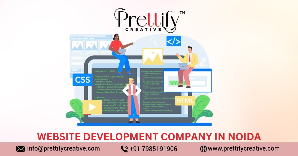 Best Website Development Company in Noida | Prettify Creative
