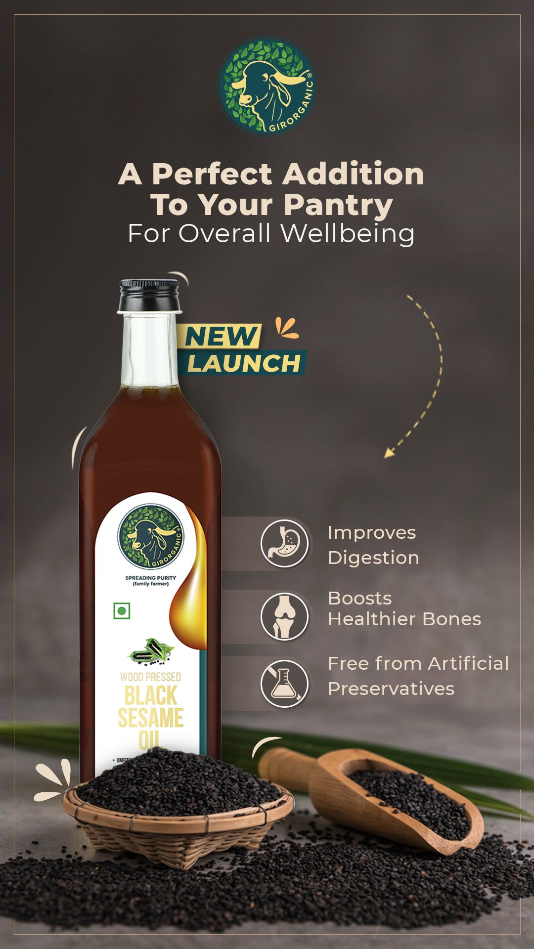 Cold Pressed Sesame Oil - Benefits, Uses, and Nutritional Value | Medium
