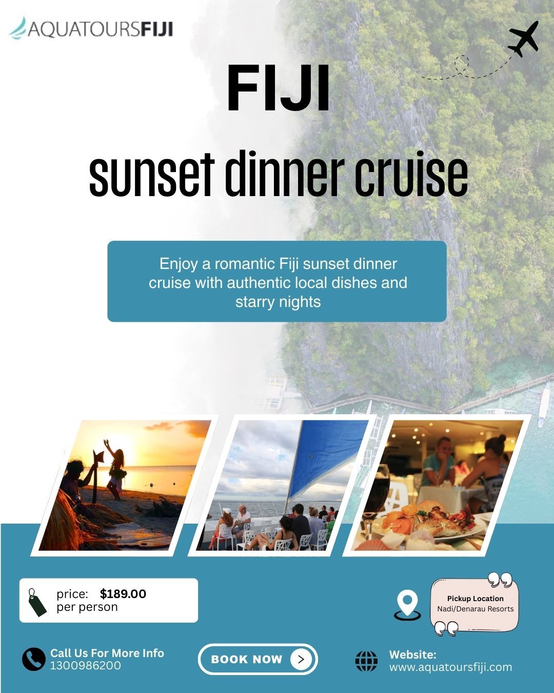 Aqua Tours Fiji Blog — Experience the Magic: Fiji Sunset Dinner Cruise...