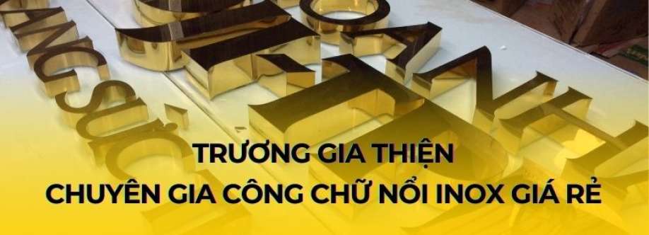 Gia công chữ nổi inox Cover Image