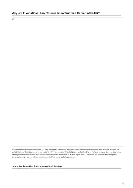 Why are International Law Courses Important for a Career in the UN.pdf