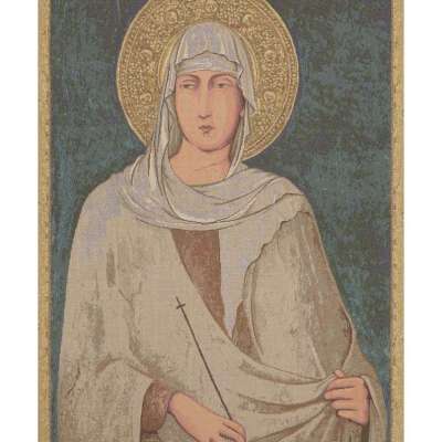Santa Chiara St. Clare European Wall Tapestry Profile Picture