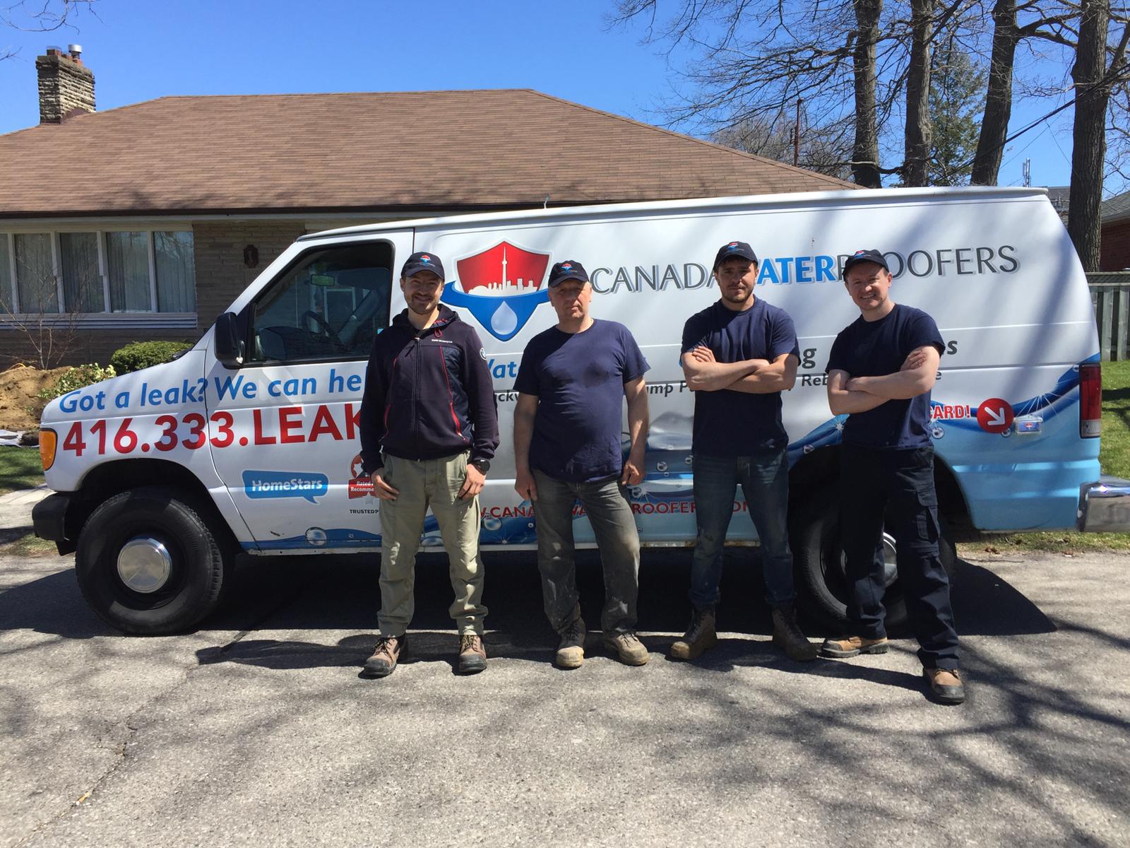 Wet Leaky Basement Waterproofing and Repair Toronto