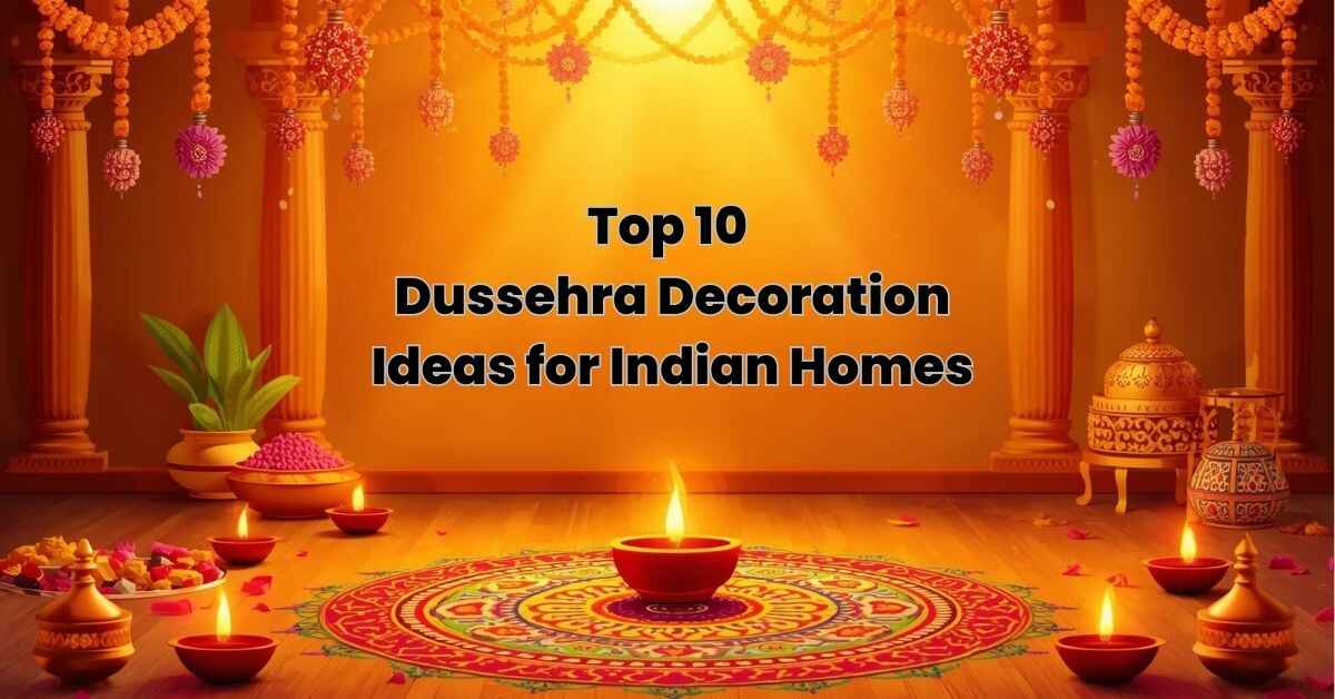 Top 10 Dussehra Decoration Ideas for Indian Homes (2025 Edition)