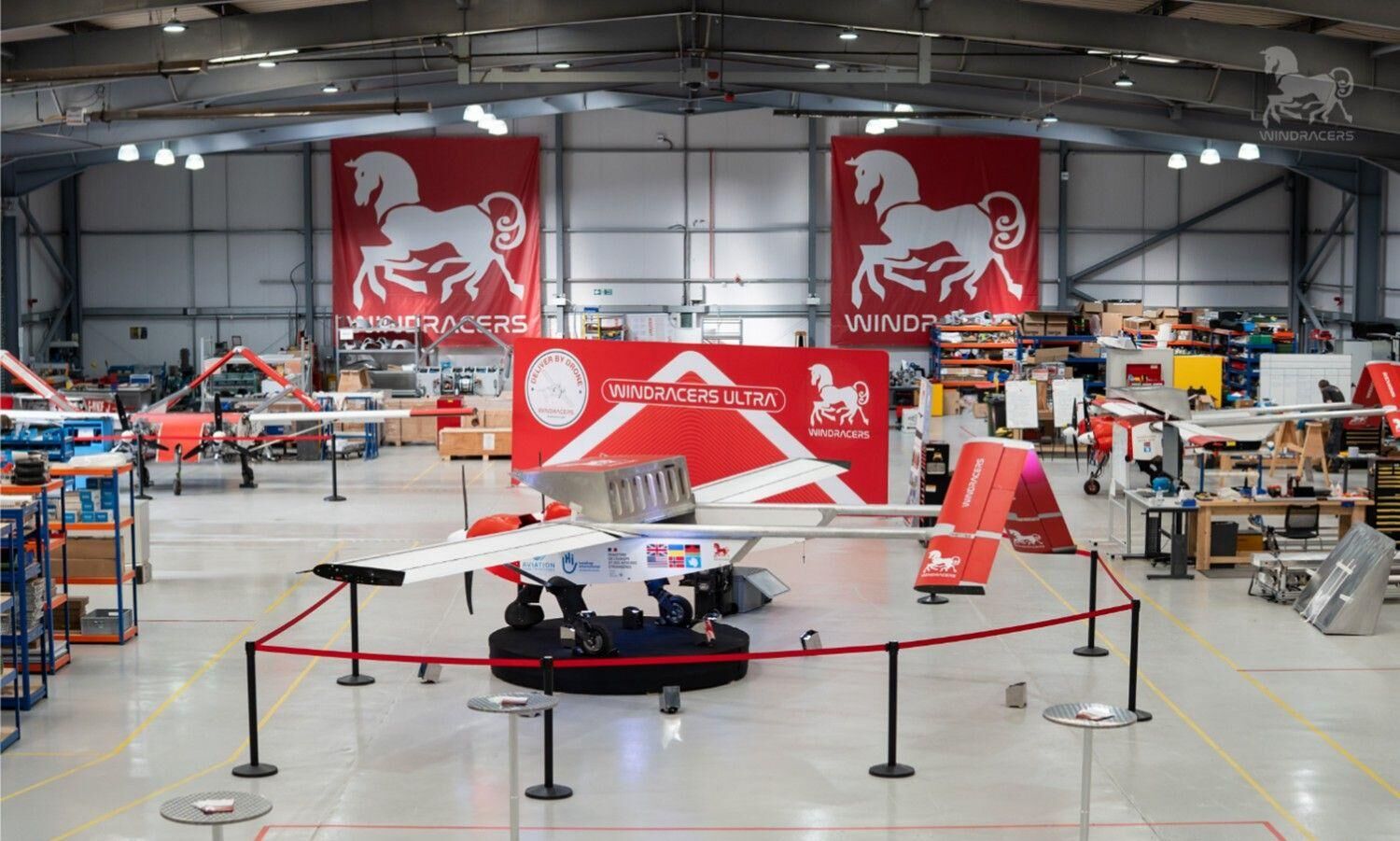 Windracers opens expanded drone factory in Hampshire
