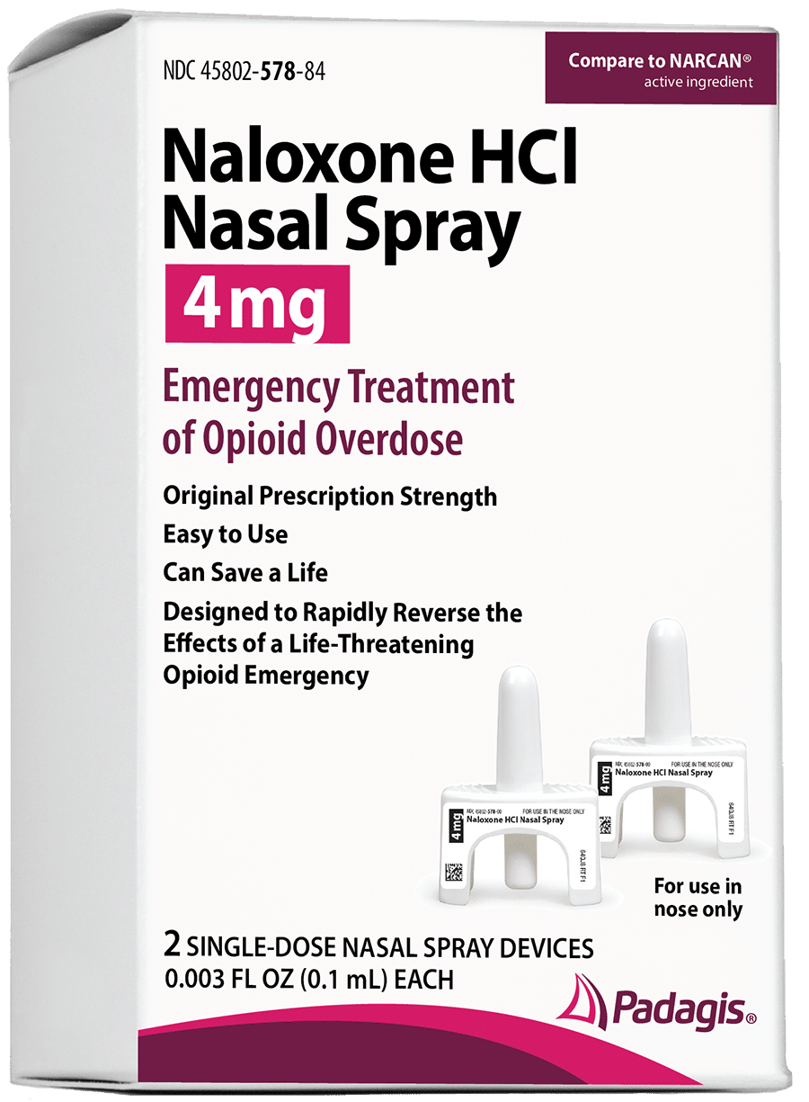 Naloxone Nasal Spray 4mg | Nasal Blockage Spray​