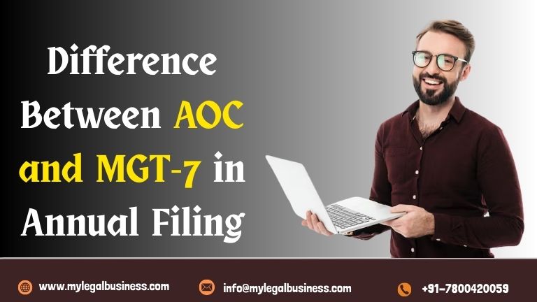 Difference Between AOC-4 and MGT-7 in Annual Filing