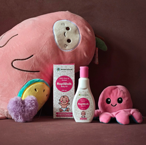 RapiWalk - Soothing, Nourishing, Gentle | An All-natural Baby Massage Oil