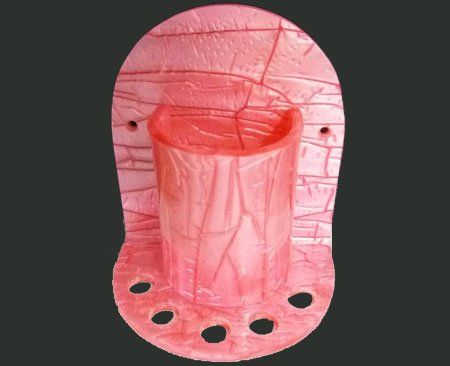 Wall Mounted Acrylic Toothbrush Holder | Acrylic Brush Holder Manufacturer in Rajkot