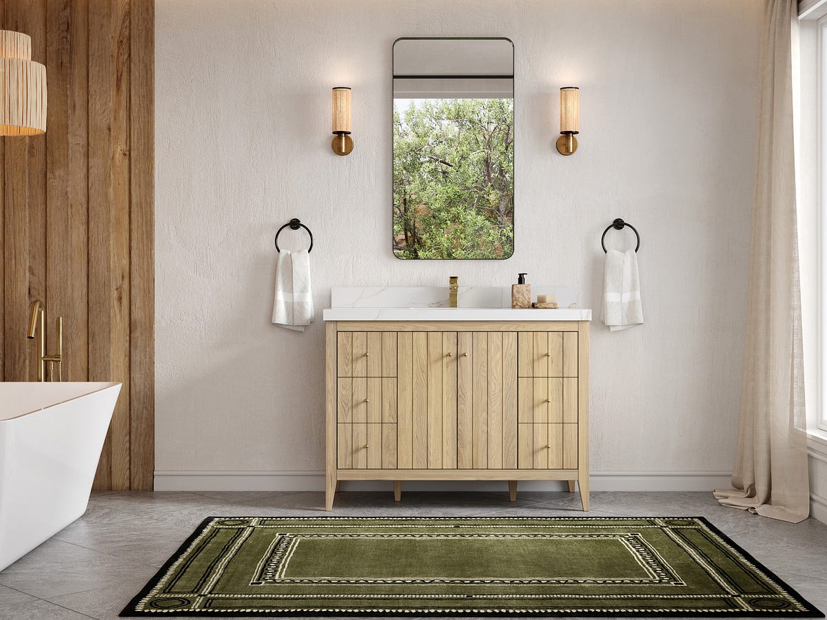5 Genius Vanity Designs For a Luxury Double Vanity | by Bathroom Vanity Norcross | Sep, 2025 | Medium