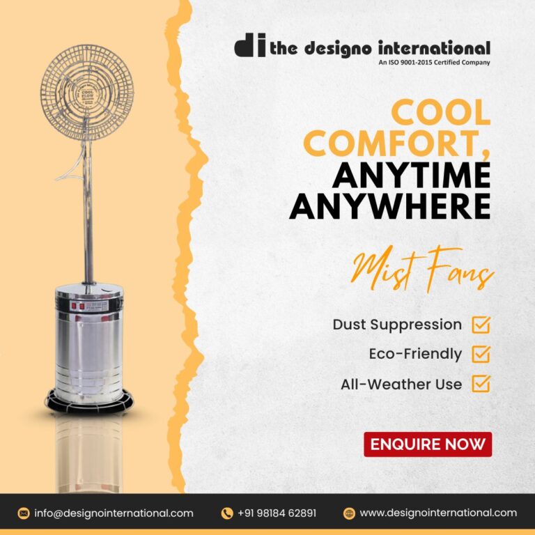 Mist Fan Outdoor | Mist Fan Manufacturers in Delhi | Mist fan supplier | Mist fan manufacturer.