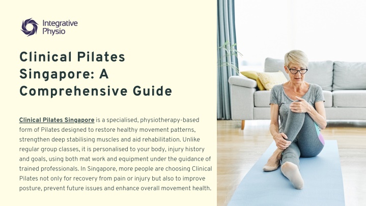 PPT - Clinical Pilates Singapore: A Comprehensive Guide