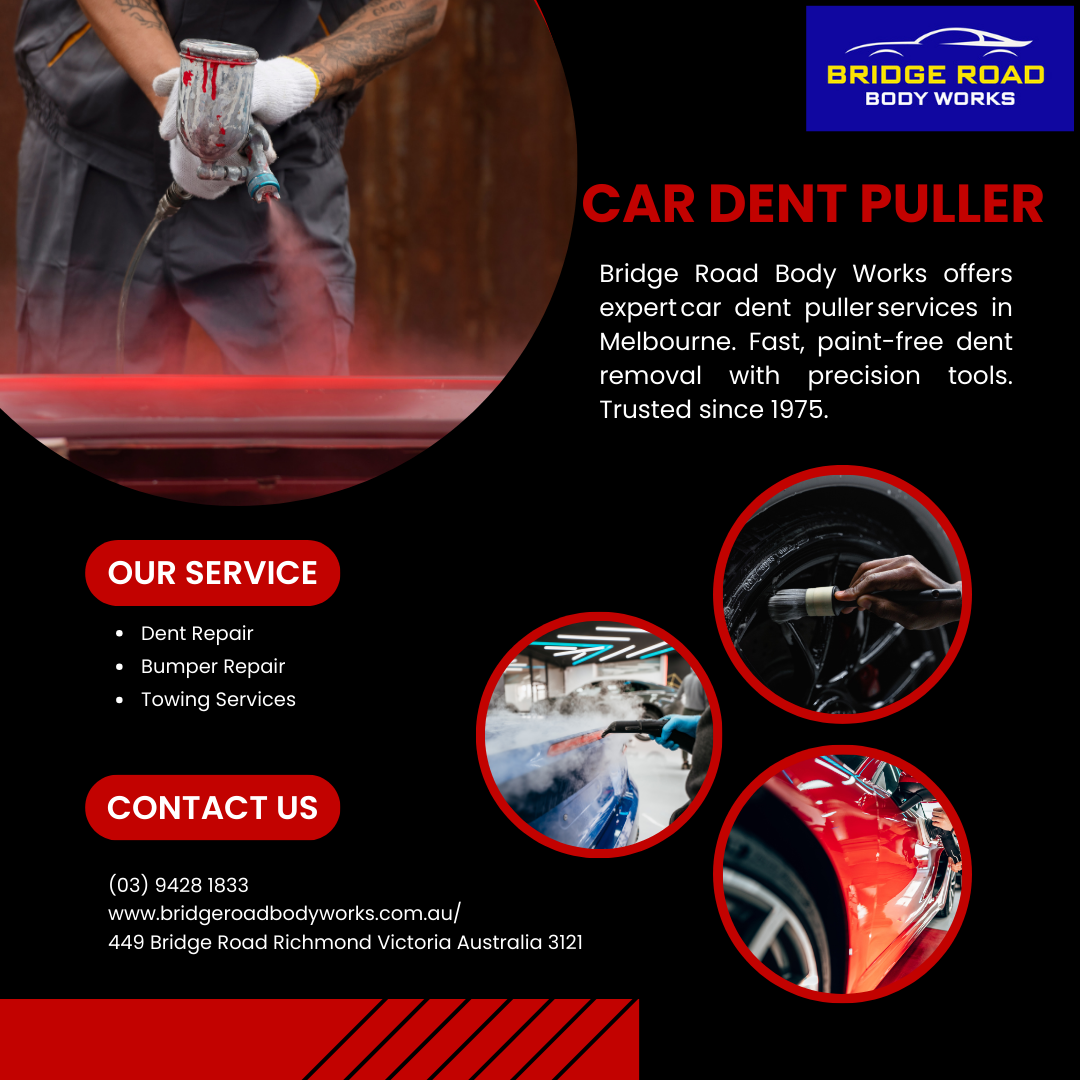 Car Dent Puller Tools vs Professional Repair — What You Need to Know - Bridgeroadbodyworks - Medium