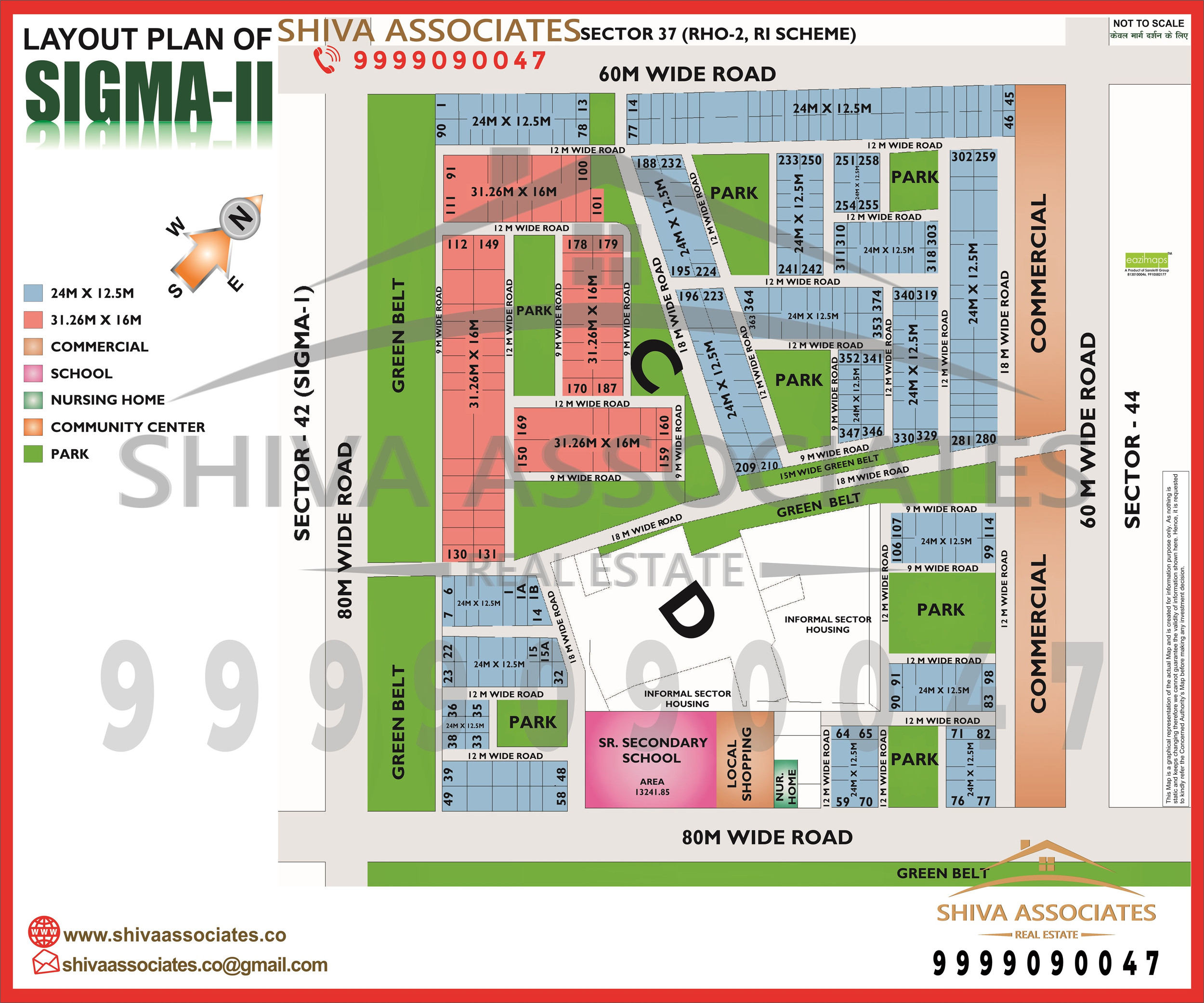 Sigma 2, Greater Noida HD Map