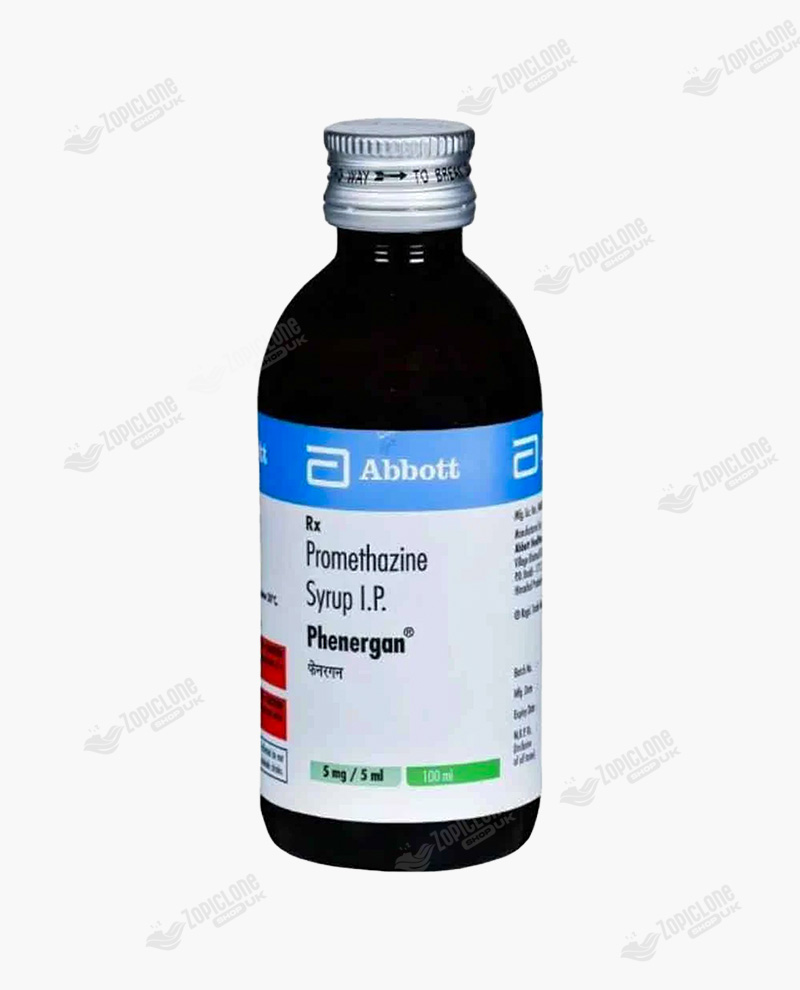 Buy Phenergan Syrup 100ml UK | Allergy, Nausea & Sleep Relief