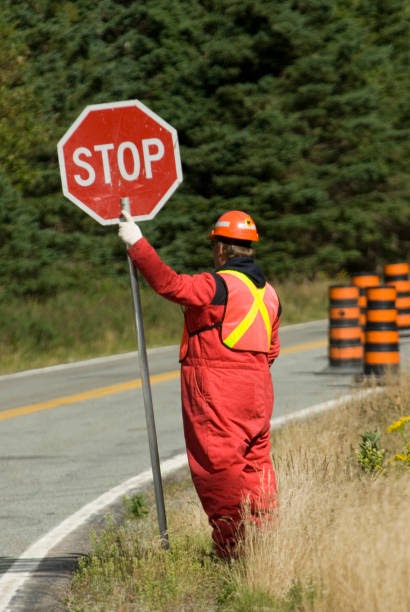 What is a Road Construction Flagger?