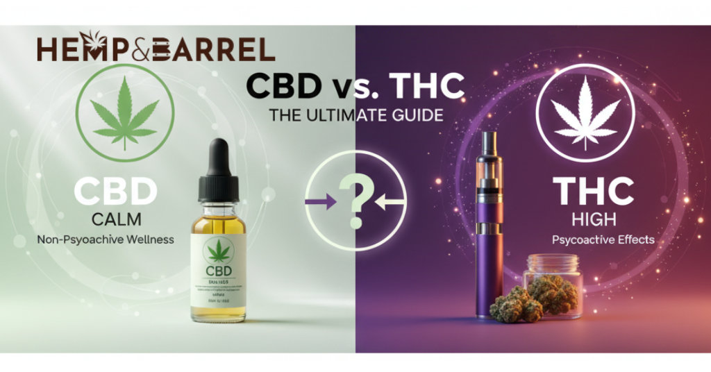 CBD vs. THC: Understanding the Key Differences  their Impacts