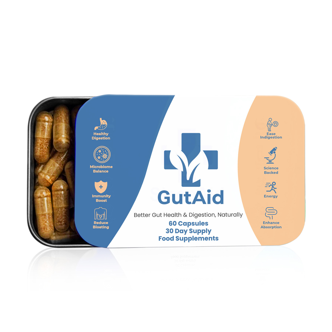 Natural GutAid Supplement for Enhanced Gut Health | DailyAid