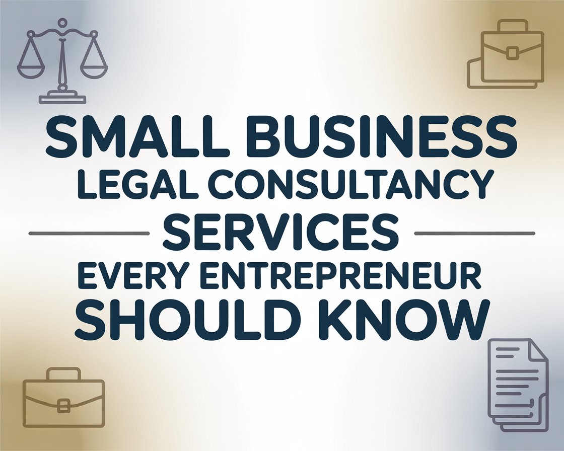 Small Business Legal Consultancy Services for Entrepreneurs