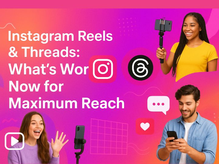 Instagram Reels & Threads: What’s Working Now for Maximum Reach – Kreative Machinez