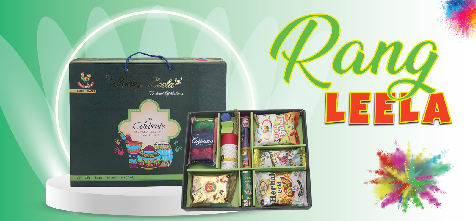 Buy Holi Corporate Gifts | Holi Gifts for Employees at The Best Price - Cock Colours Brand