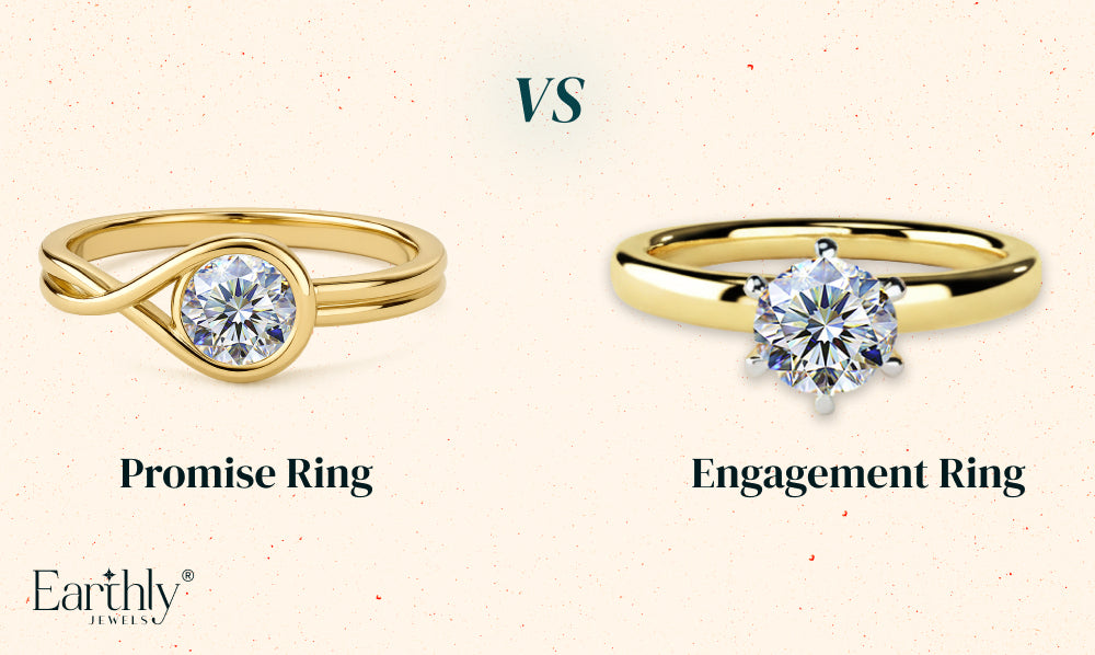 Promise Ring vs. Engagement Ring Guide | Earthly Jewels