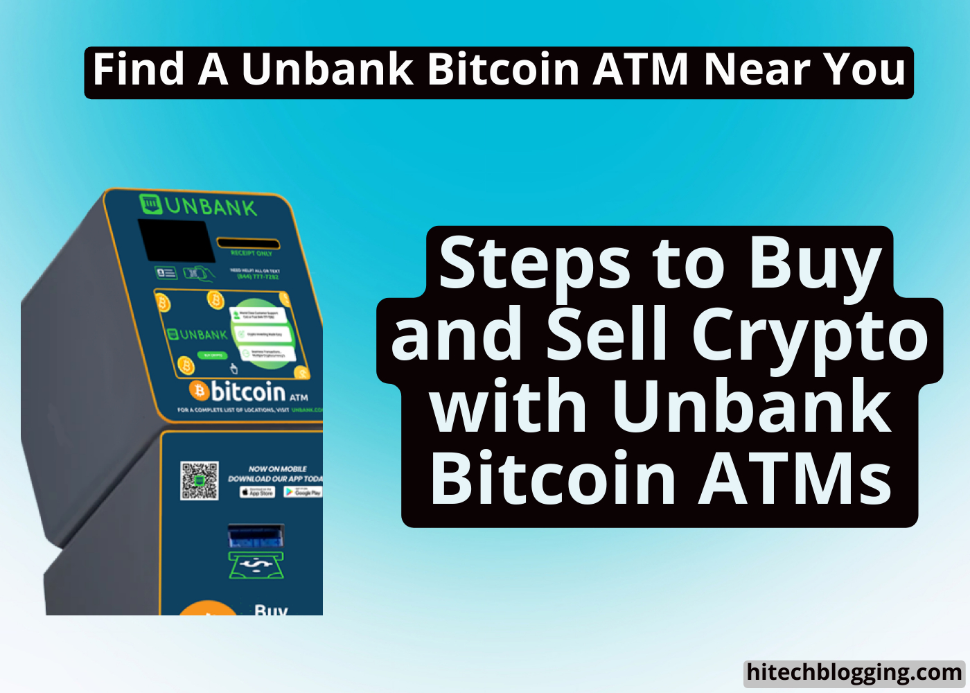 Unbank Bitcoin ATM: Buy  Sell Crypto Guide 2024