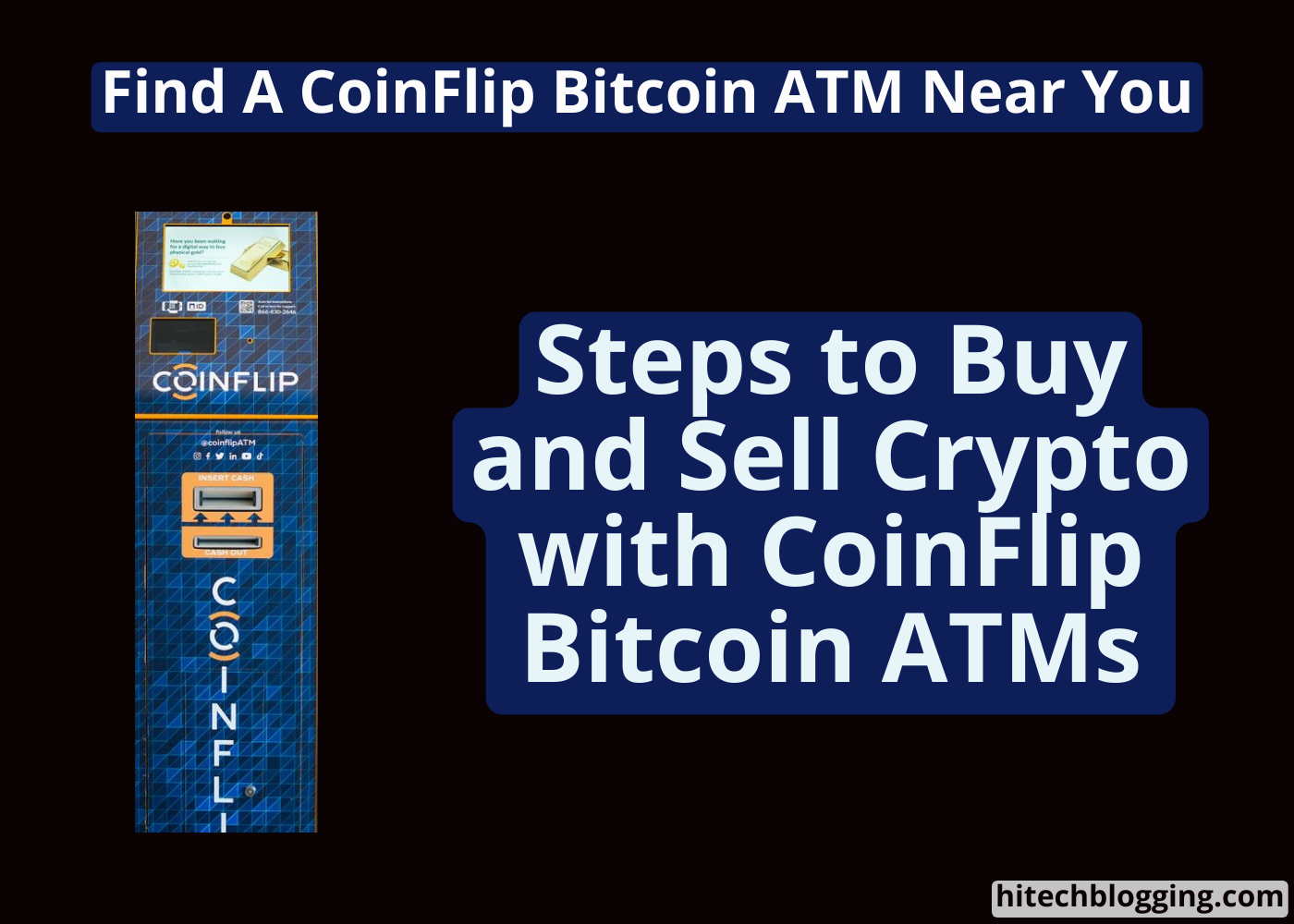 CoinFlip Bitcoin ATM: Fast  Secure Crypto Exchanges
