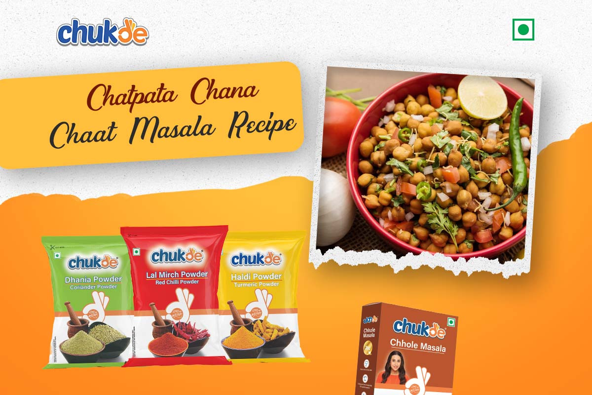 Spicy Black Chickpeas/Kala Chana Chaat Masala Recipe