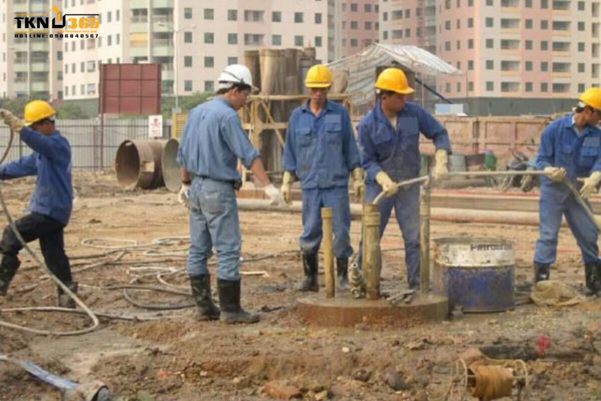 Bơm vữa ống siêu âm cọc khoan nhồi: Lợi ích  lưu ý khi triển khai