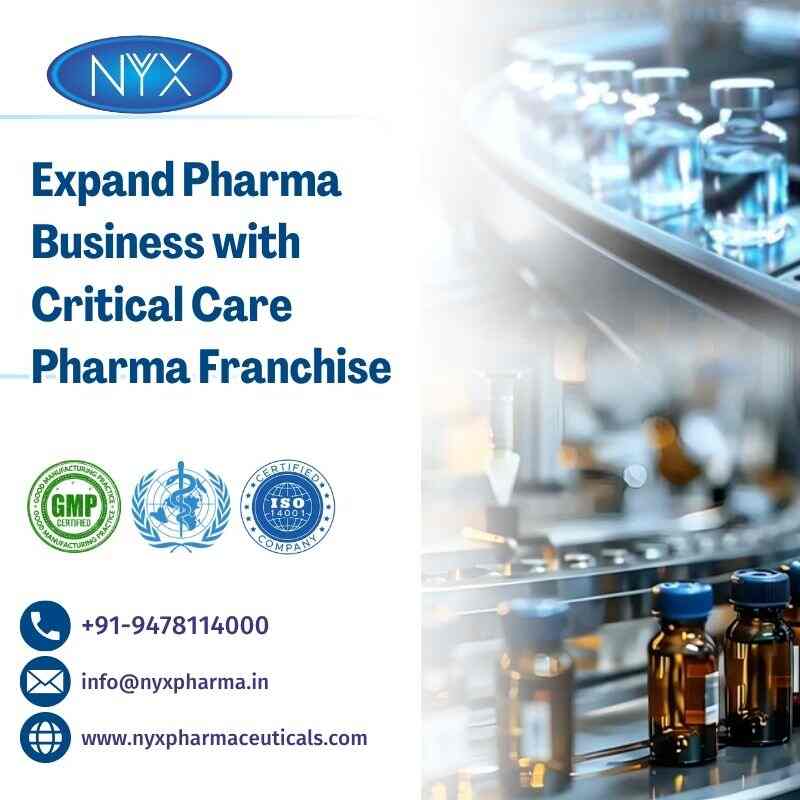 Expand Business With Critical Care Pharma Franchise - Crivva