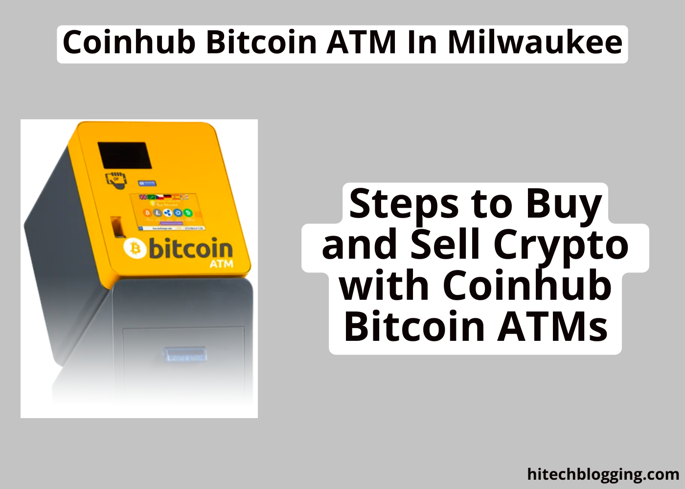 Bitcoin ATMs in Milwaukee: Coinhub ATM | Buy  Sell Crypto