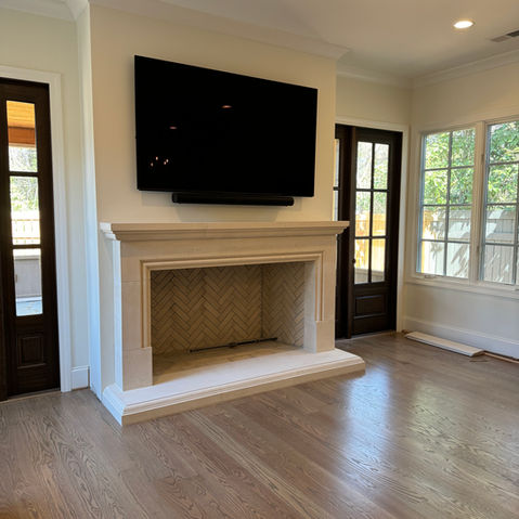 Limestone Mantels | Cast Stone Fireplaces