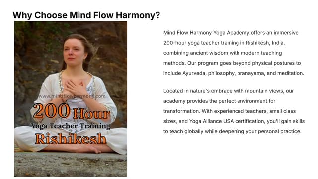 200-hour yoga teacher training in Rishikesh | PDF
