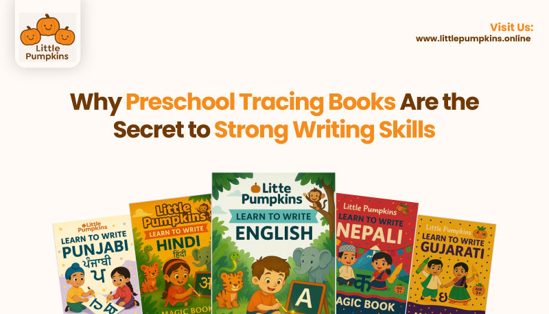 Preschool Tracing Books That Build Strong Writing Skills | Little Pumpkins