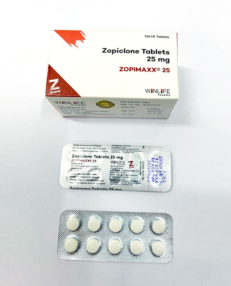 Buy Zopimaxx 25mg UK | Strong Zopiclone for Sleep