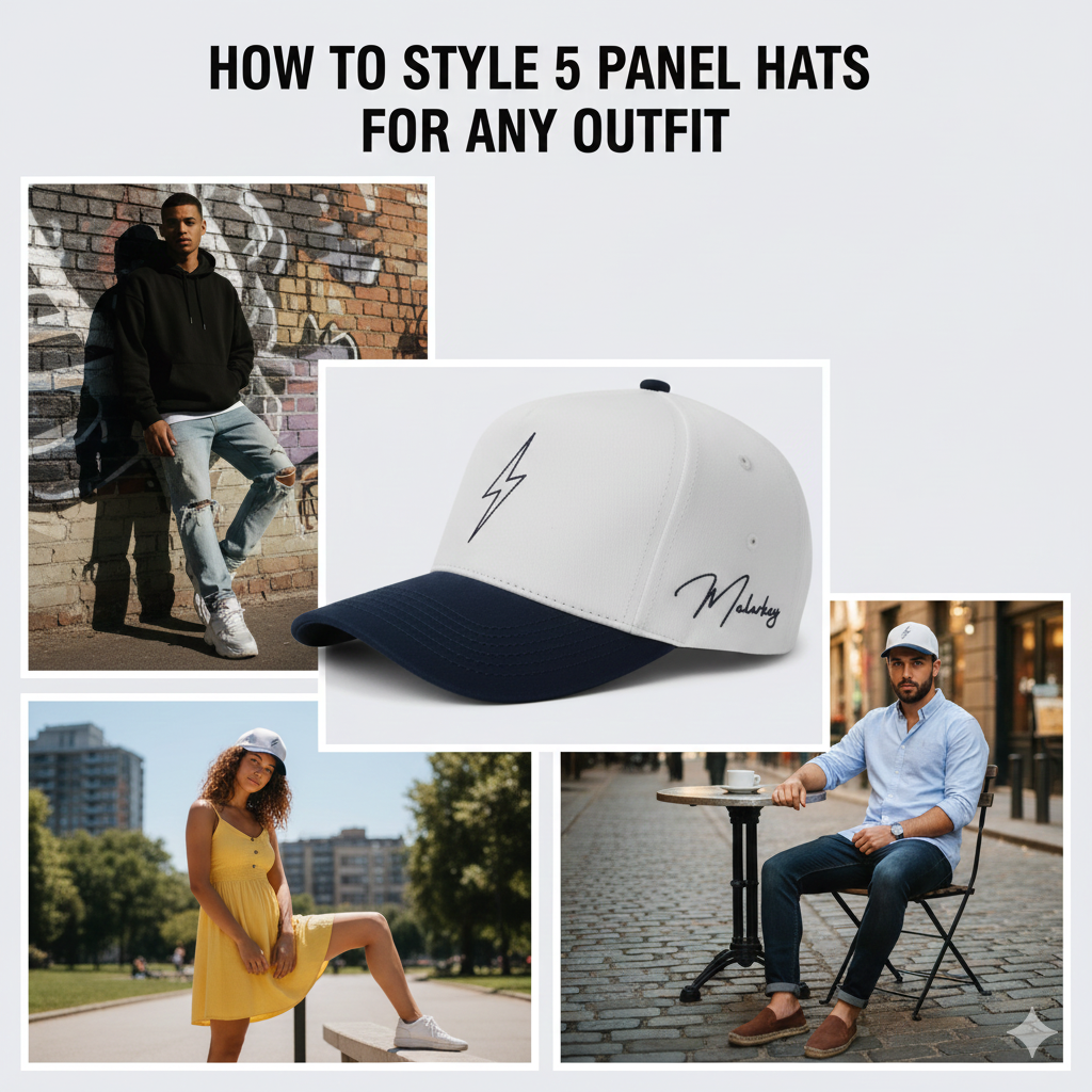 How to Style 5 Panel Hats for Any Outfit