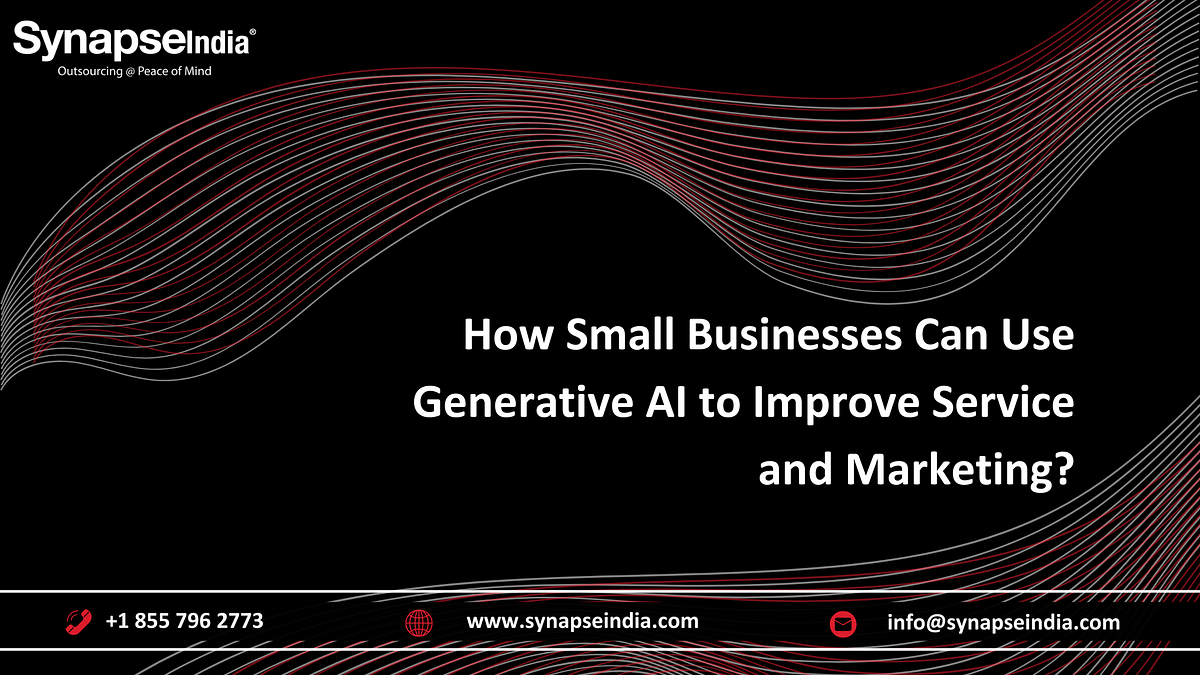 How Small Businesses Can Use Generative AI to Improve Service and Marketing? | by Sophia Brown | Nov, 2025 | Medium
