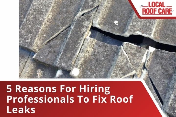 5 Reasons For Hiring Professionals To Fix Roof Leaks