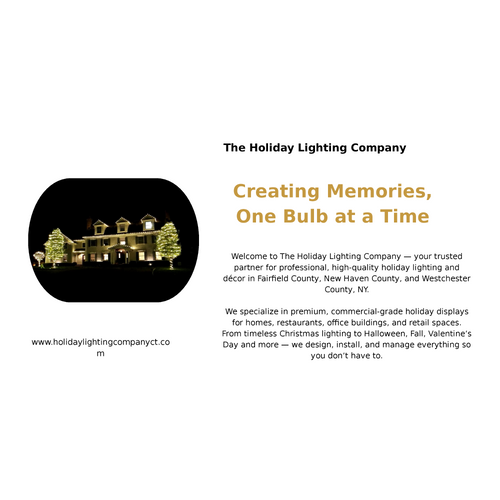 Creating Memories, One Bulb at a Time