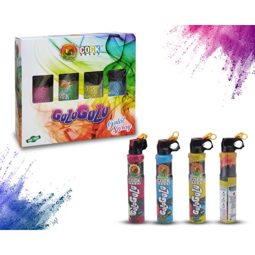 Buy Gulu Gulu Multi-Colour Spray Gulal | Cock Colours