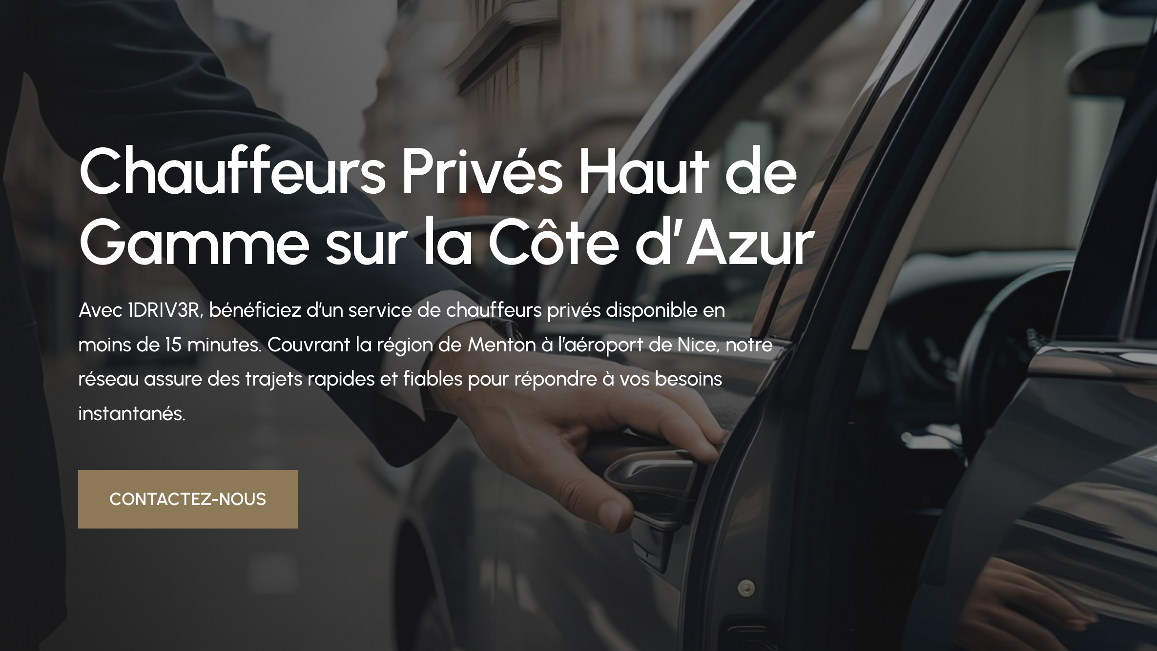 VTC  Chauffeur Privé: Nice, Monaco, Cannes, Aéroports  Plus