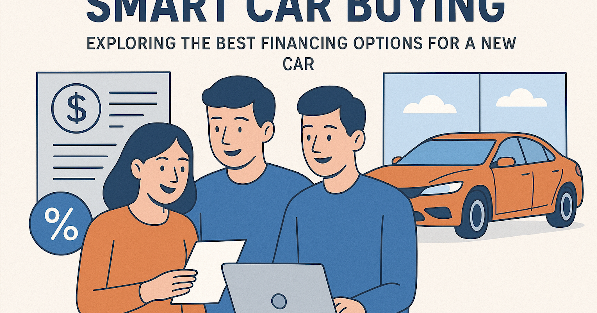 Smart Car Buying — Exploring the Best Financing Options for a New Car