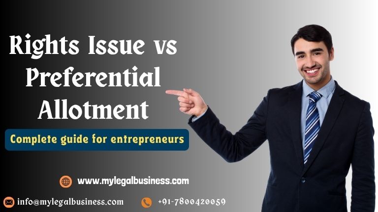 Rights Issue vs Preferential Allotment: Complete guide for entrepreneurs