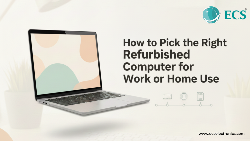 How to Pick the Right Refurbished Computer for Work or Home Use – ECS Store
