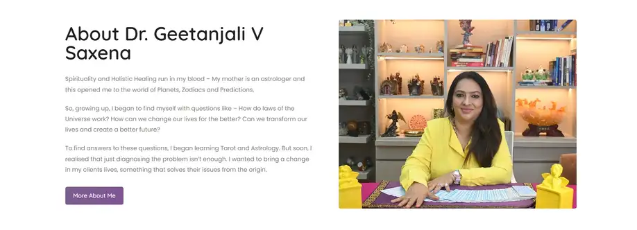 Dr Geetanjali Saxena Cover Image