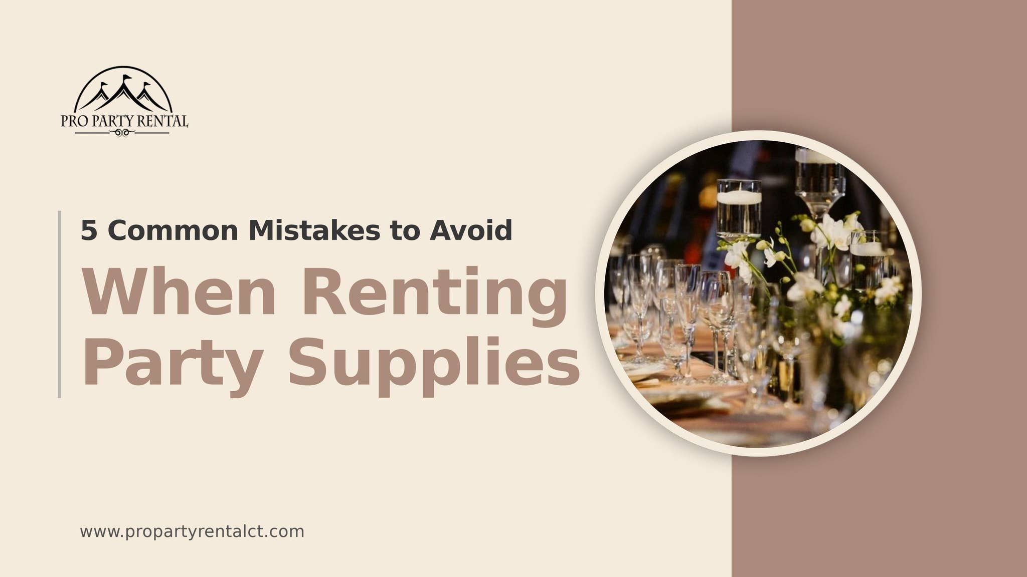 5 Common Mistakes to Avoid When Renting Party Supplies by Pro Party Rental - Issuu