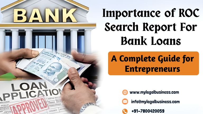 The Importance of ROC Search Report for Bank Loans