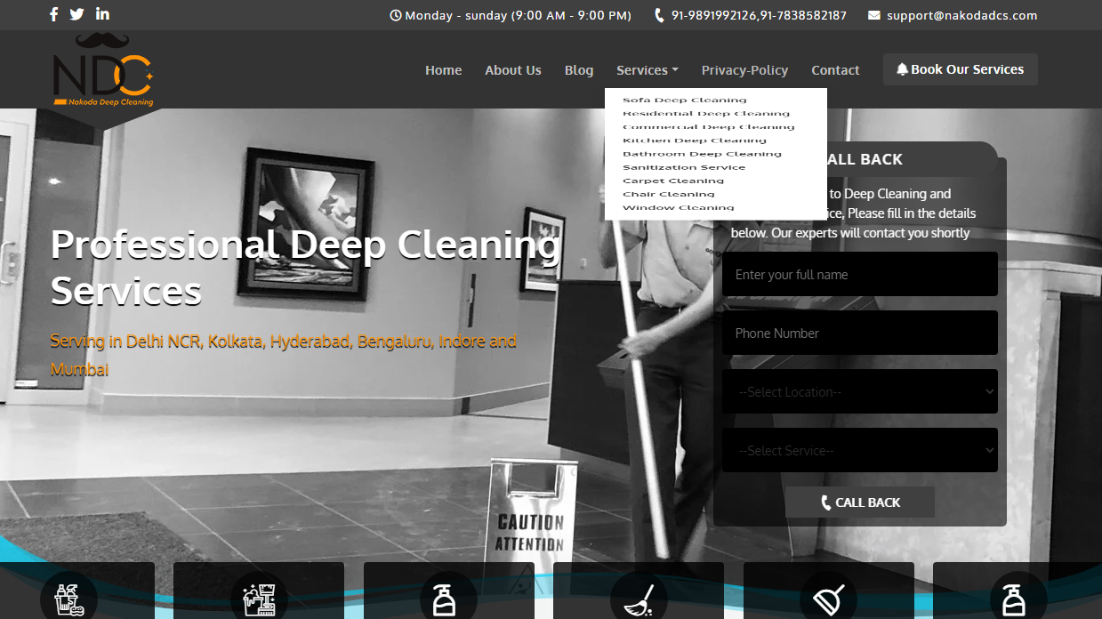 Experience Professional Deep Cleaning Services in Mumbai with Nakoda Urban Services – @nakodadcs on Tumblr